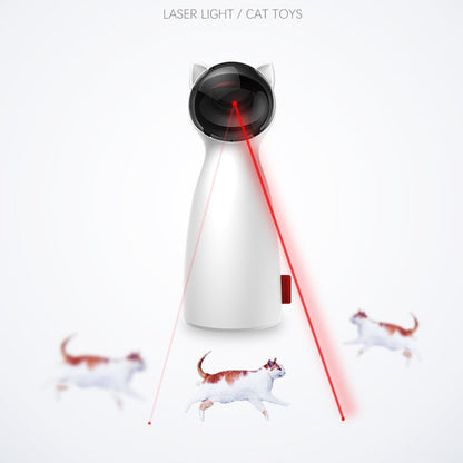 "Squid Kitty" | 360° Cat Pet LED Laser Smart Toy!