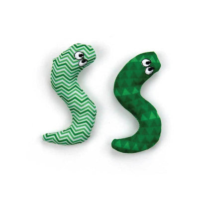 Catnip Cat Toy Surf Snake 9cm - Pet Chase Crinkle Snakes Teaser Toys