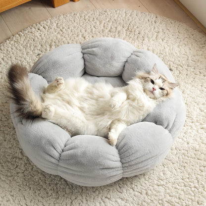 "Lotus-Pom" Plush Pet Bed!🪷