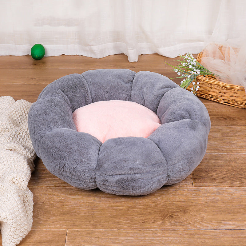 "Lotus-Pom" Plush Pet Bed!🪷